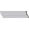 Ekena Millwork 7 1/8"H x 3 1/4"P x 7 3/4"F x 94 1/2"L Milton Smooth Crown Moulding MLD07X03X08MI - alternate 1